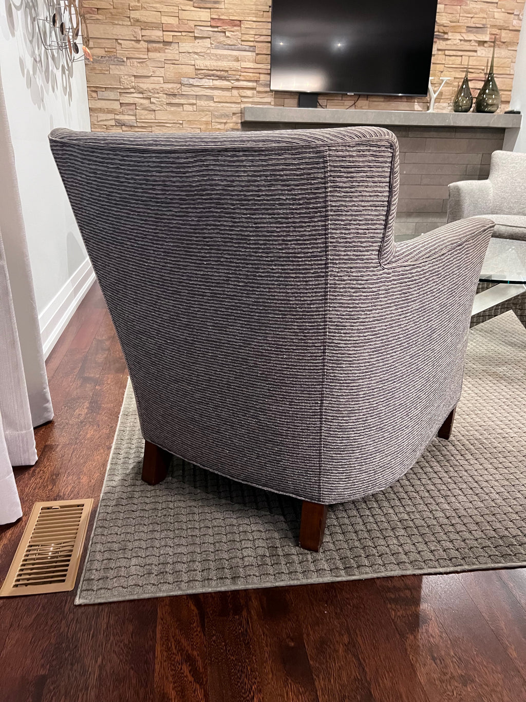 Vogel Grey Accent Armchair (*4 Available- Priced Per Chair)