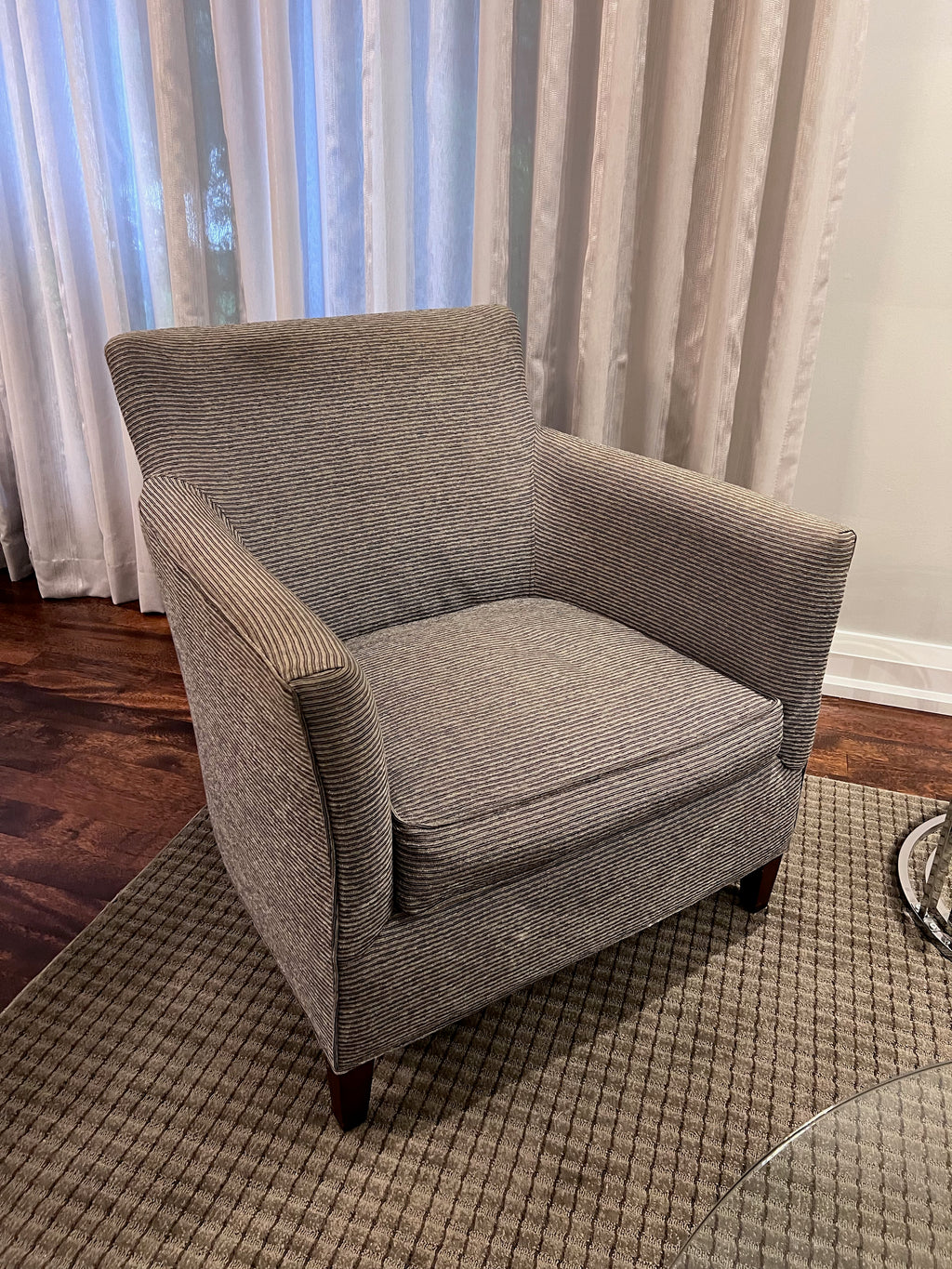 Vogel Grey Accent Armchair (*4 Available- Priced Per Chair)