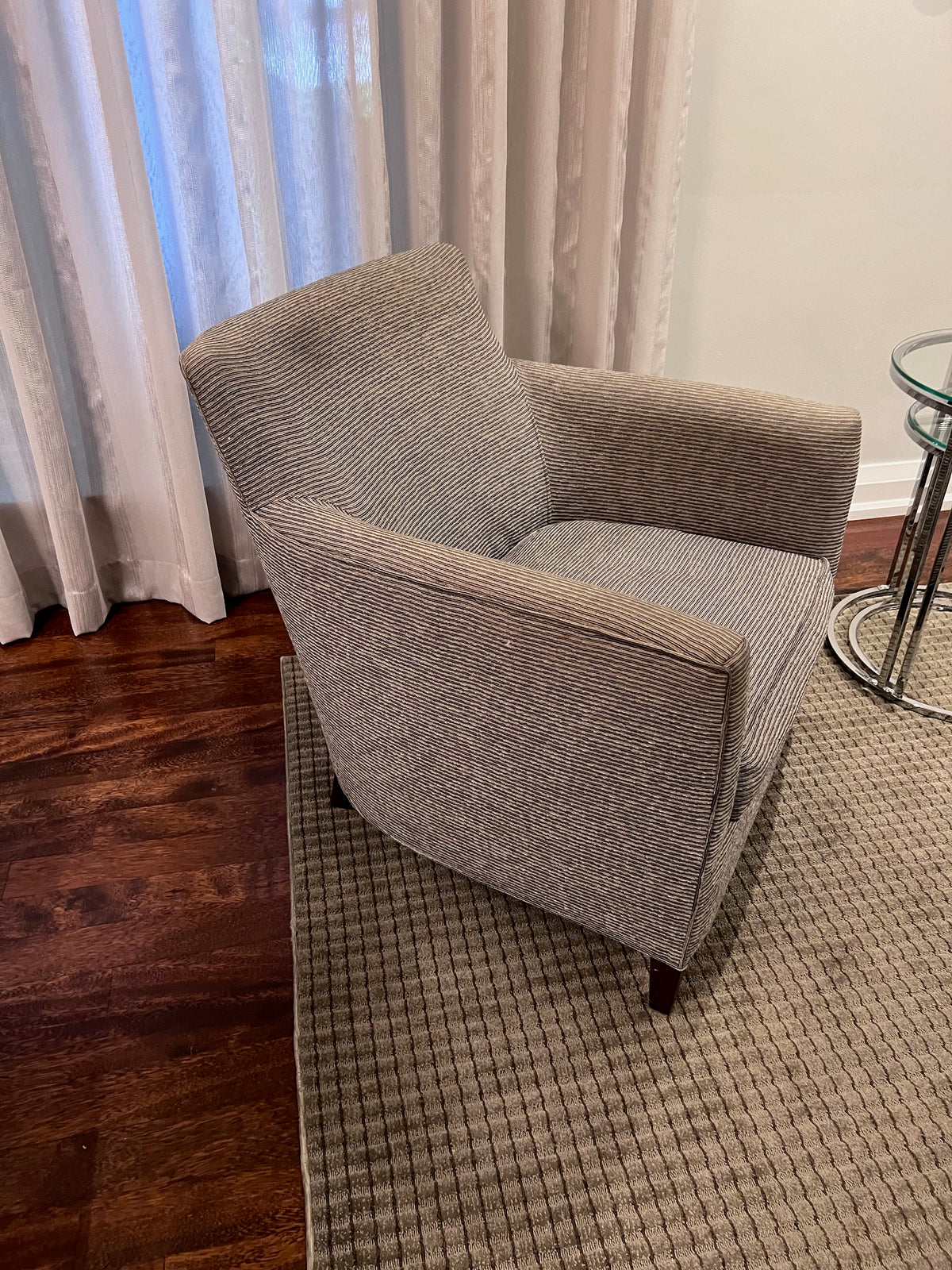 Vogel Grey Accent Armchair (*4 Available- Priced Per Chair)