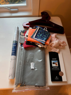 Home Supplies & 10 Scarves Lot