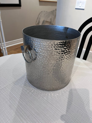 Hammered Stainless-Steel Champagne Bucket (Retail $129)