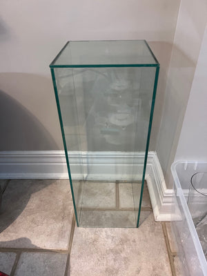 Small Glass Pedestal Stand
