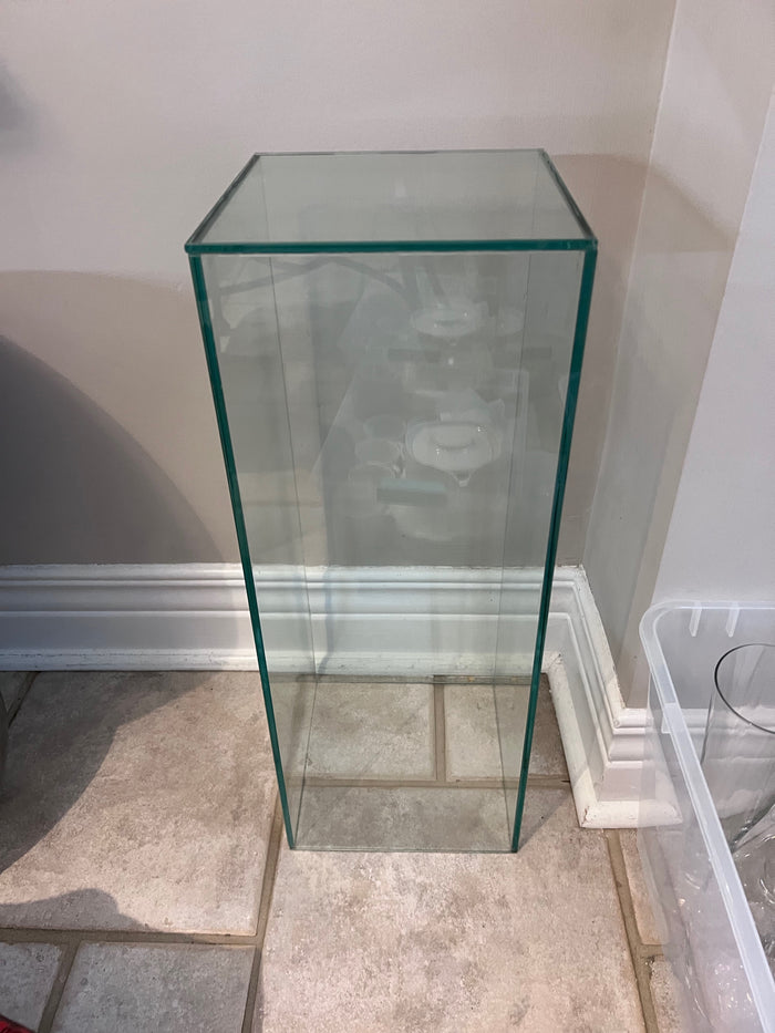Small Glass Pedestal Stand