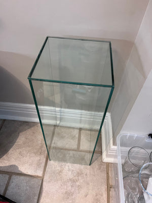 Small Glass Pedestal Stand
