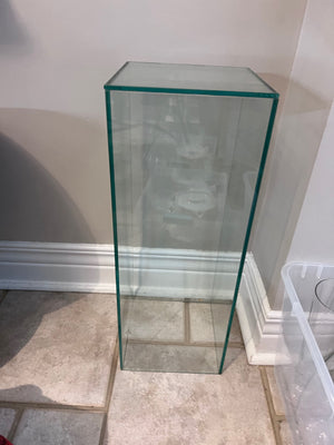 Small Glass Pedestal Stand