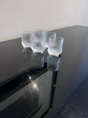 Iittala TAPIO WIRKKALA Ultima Thule cordial glasses, set of 5