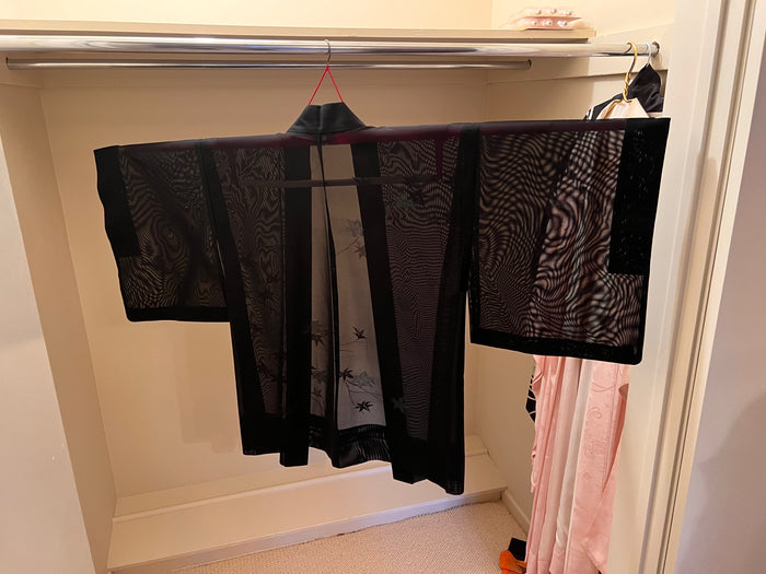 Woman's Japanese Kimono Jacket, Unlined, Summer