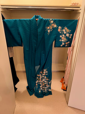 Women's Japanese Kimono- Synthetic, Unlined