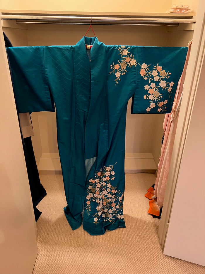 Women's Japanese Kimono- Synthetic, Unlined