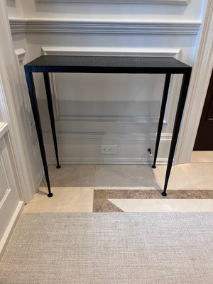 Hogan Wrought Iron Console Table BY ARTERIORS # 1 (*retail price $1,700)