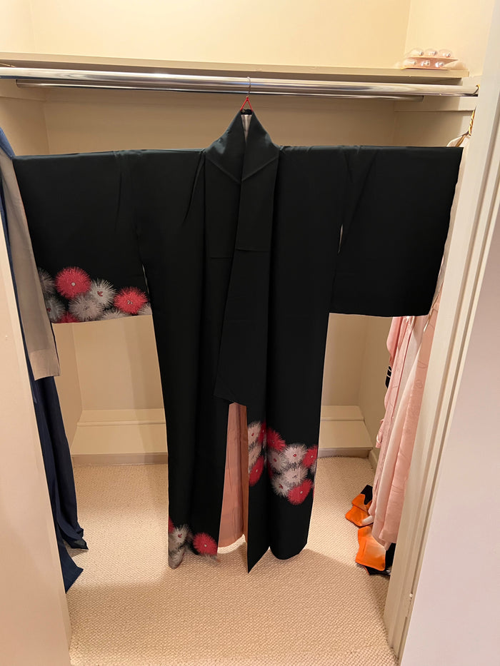 Women's Japanese Kimono- Lined, Wool