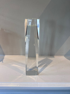 Crystal Candleholder by Oleg Cassini