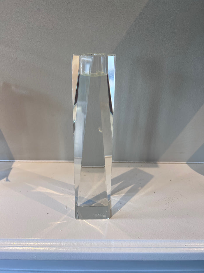 Crystal Candleholder by Oleg Cassini