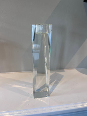 Crystal Candleholder by Oleg Cassini