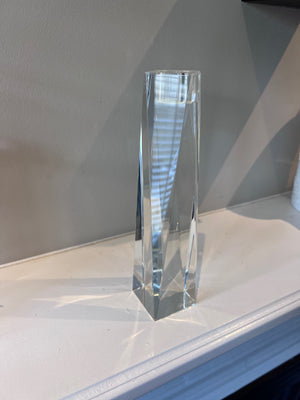 Crystal Candleholder by Oleg Cassini