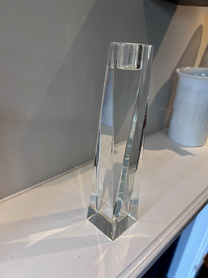 Crystal Candleholder by Oleg Cassini