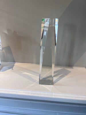 Crystal Candleholder by Oleg Cassini