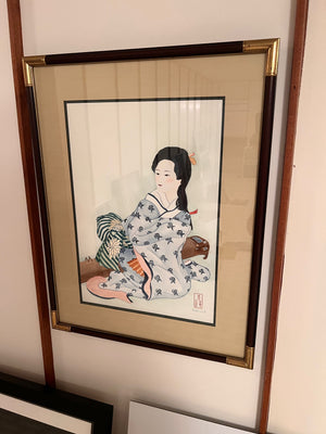 Japanese Print by Helen Will