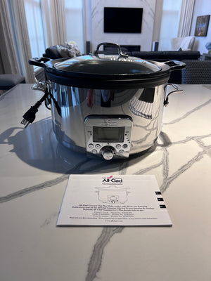 All-Clad Gourmet Plus Slow Cooker, 5-Qt (*like-new) (*RETAIL $334.95)