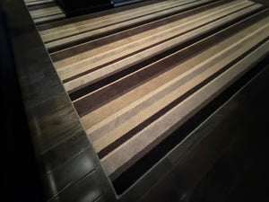 Striped Area Rug- 8x9 ft