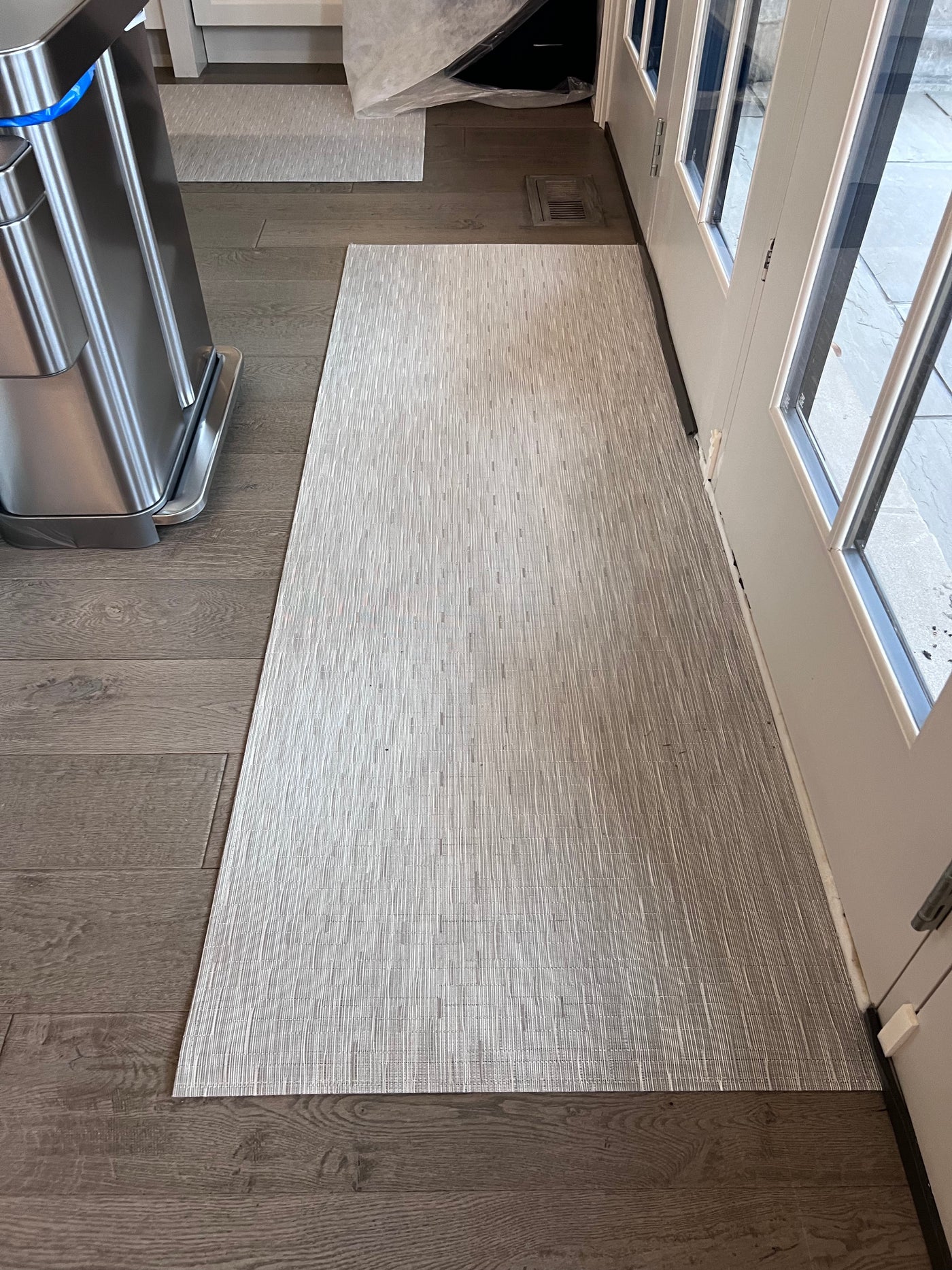 CHILEWICH BAMBOO WOVEN SMALL RUNNER, MOONLIGHT- 26x72