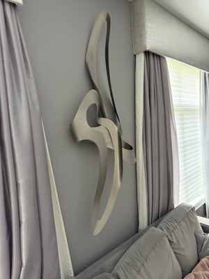 Nova Graceful Wall Art, Made of Steel