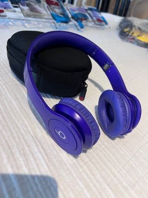 Beats by Dr. Dre Solo HD On-Ear Headphones, with in-line remote and microphone- Purple