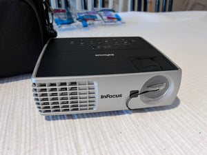 InFocus IN1102 Ultra Mobile Widescreen DLP Projector (Projector Screen Included)