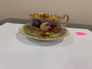 Aynsley Orchard Gold Cup & Saucer