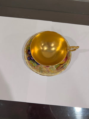 Aynsley Orchard Gold Cup & Saucer