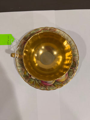 Aynsley Orchard Gold Cup & Saucer
