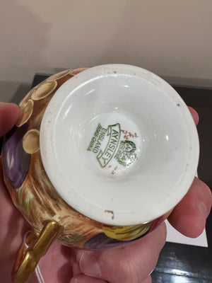 Aynsley Orchard Gold Cup & Saucer