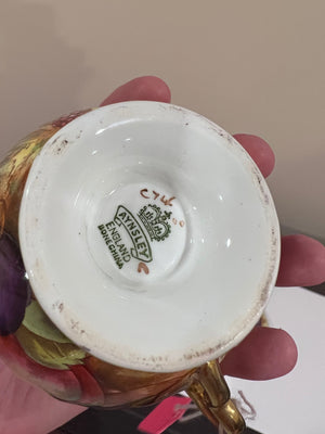 Aynsley Orchard Gold Cup & Saucer