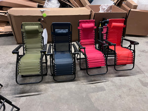 Junior Kid's Zero Gravity Folding Chair (*choose colour and quantity)