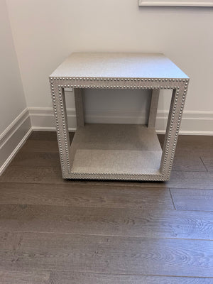 Ethan Allen McLevin Cube Table (*retail $1,300)