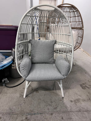 Kid's Size Wicker Egg Chair