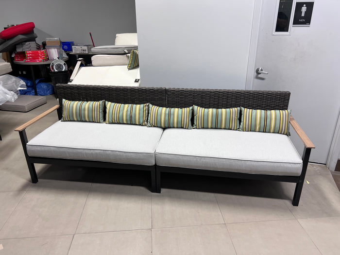2 Piece Large Sofa