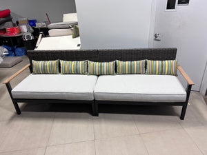 2 Piece Large Sofa