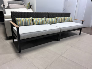 2 Piece Large Sofa