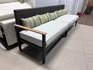 2 Piece Large Sofa