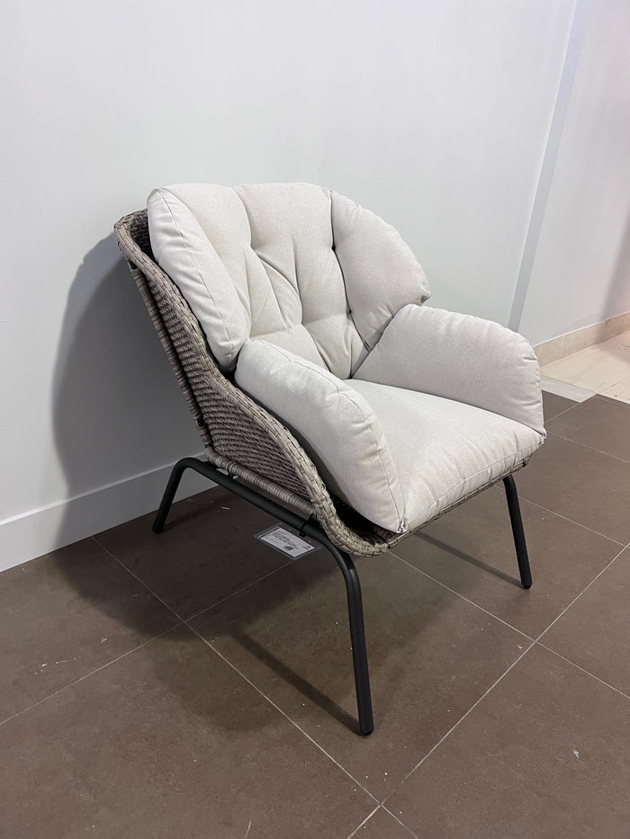 Wicker Egg Chair with Cushion