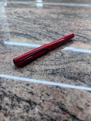 Lamy Red Safari Fountain Pen