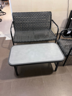 3 pc Set-  Love Seat, Chair + Coffee Table