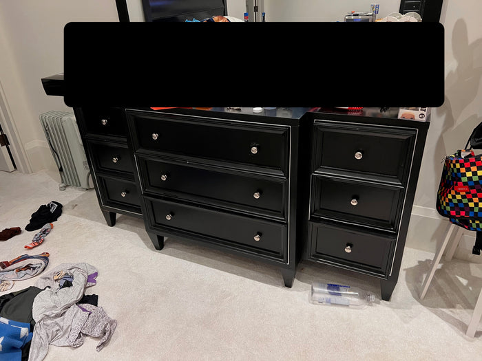 Martin Furniture Black Dresser