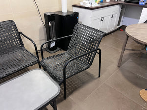 3 pc Set-  Love Seat, Chair + Coffee Table