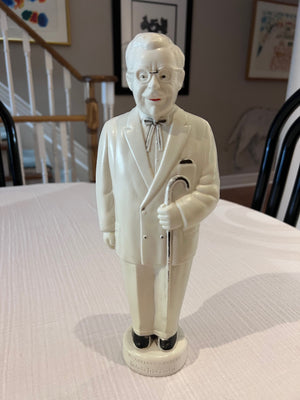 Vintage Kentucky Fried Chicken Col. Harland Sanders Plastic Coin Bank