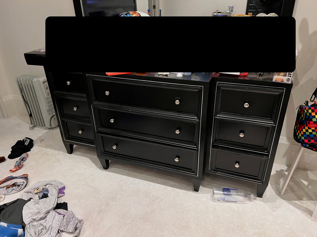 Martin Furniture Black Dresser