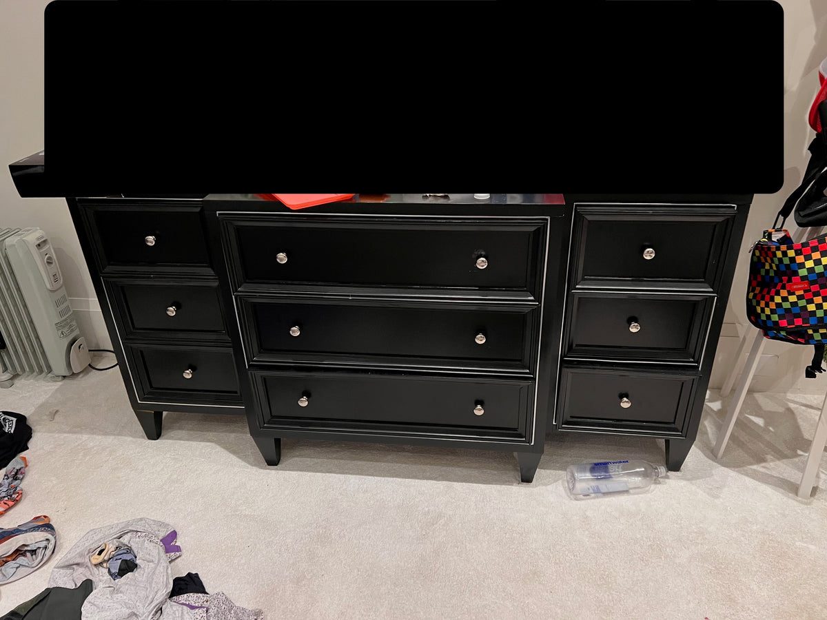 Martin Furniture Black Dresser