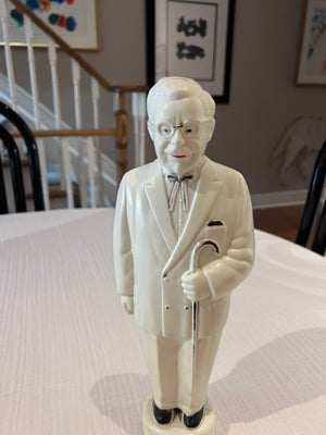 Vintage Kentucky Fried Chicken Col. Harland Sanders Plastic Coin Bank