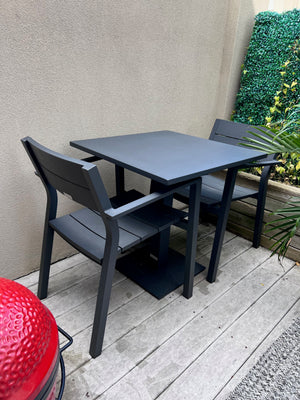 3pc "Garden Art" Outdoor Patio Bistro Set